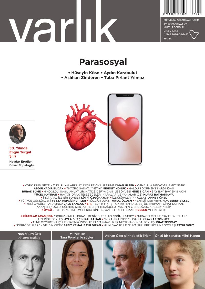 Varl�k Dergisi Nisan 2026